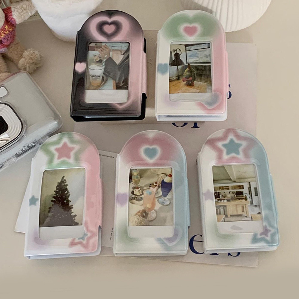 

Cartoon Photo Album Collection Book Photocard Holder Star Chasing Storage Album With Buckle Love Star Binders Photocards Fajas