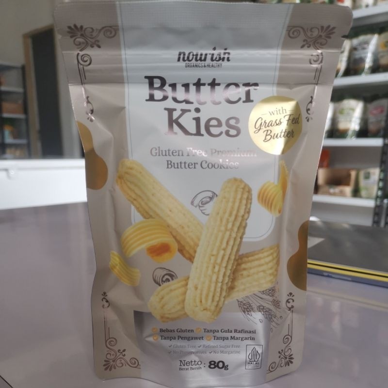 

Nourish - Gluten Free Butter Kies Cookies 80gr