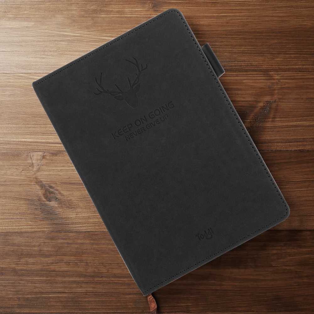 

Toddi Buku Jurnal Hardcover Notebook Diary 80 GSM 360 Halaman Grid - CW-5025