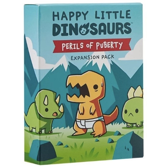 Happy Little Dinosaurs: Perils of Puberty Expansion Pack Card Game