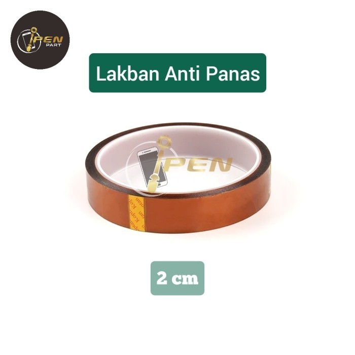 

GS90 Isolasi Anti Panas 2 Cm Kualitas Bagus Solatip Kapton Tape