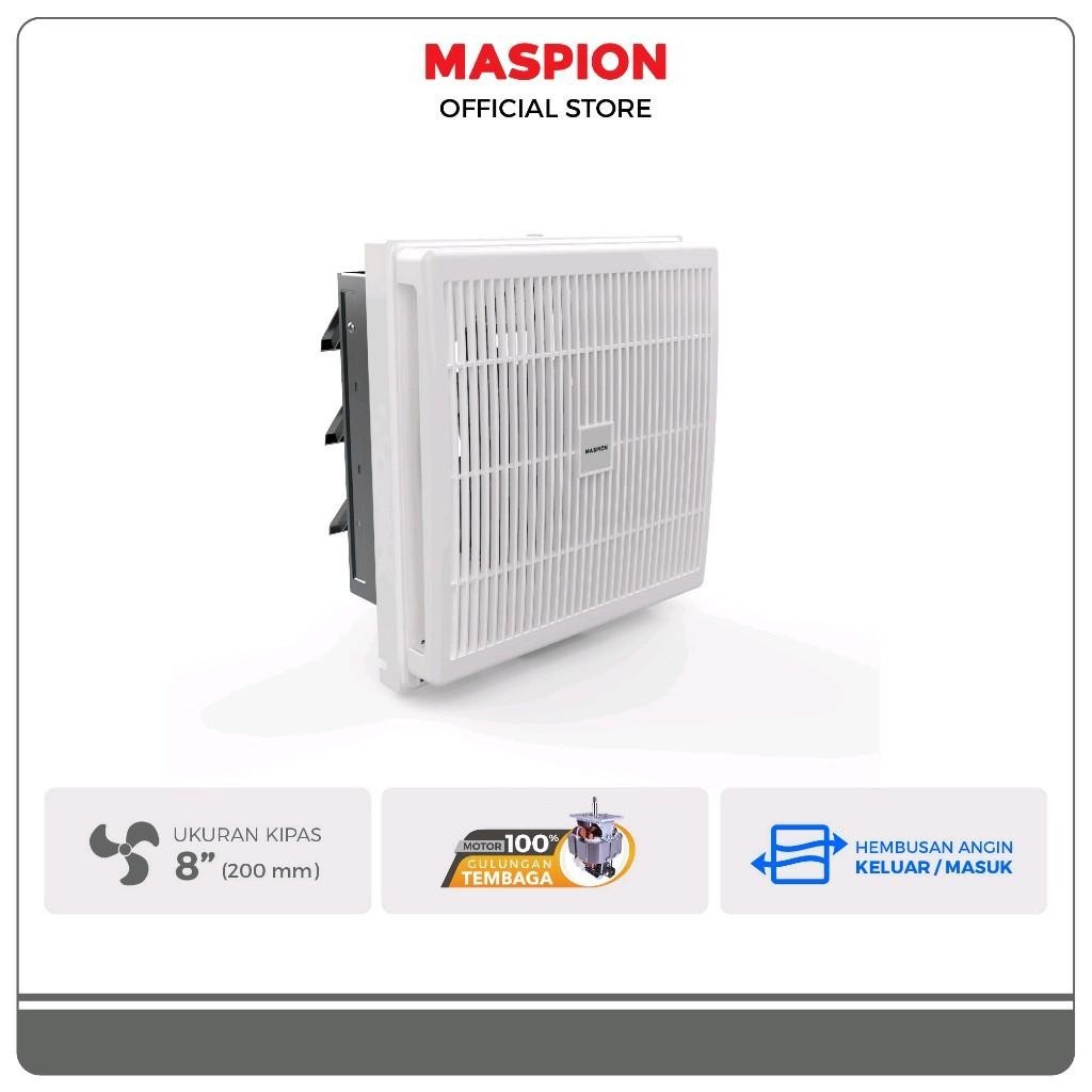 Maspion Mv 200 Nex Exhaust Fan 8 inch 20cm Maspion Exhaust Fan Mv200Nex Mv 200 Nex 200 Nex