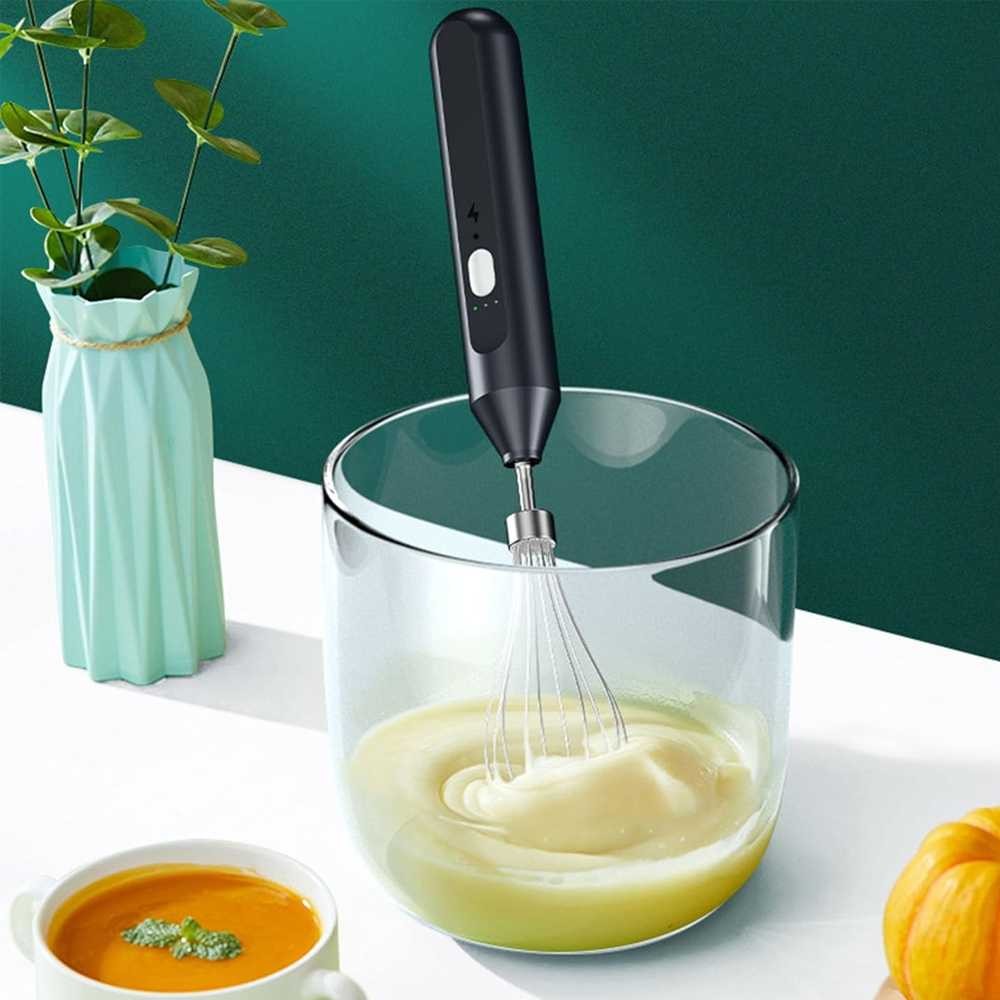 

Hand Mixer Mini Pengocok Telur Kopi Milk Frother Handheld