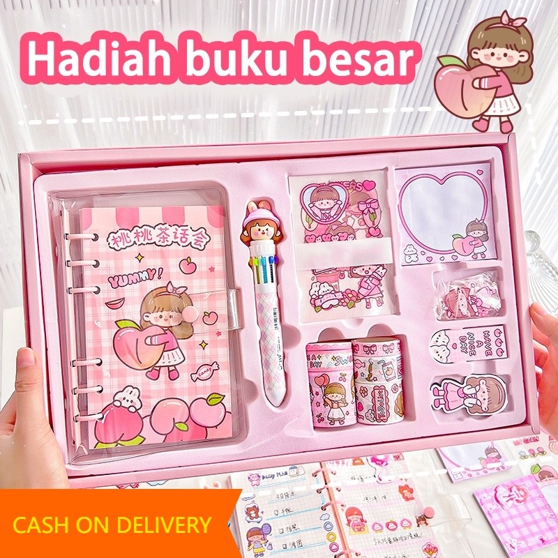 

CASH ON DELIVERY Stiker Lucu 1 Set Box Tema Kartun Stiker Label untuk Buku Pegangan Diary Dekorasi DIY Stiker Spiral Elegan Bahan Buku Notebook