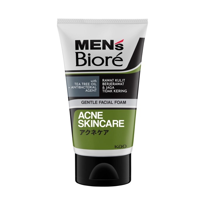 New Item MENS BIORE FACIAL FOAM ACNE SKINCARE 100g