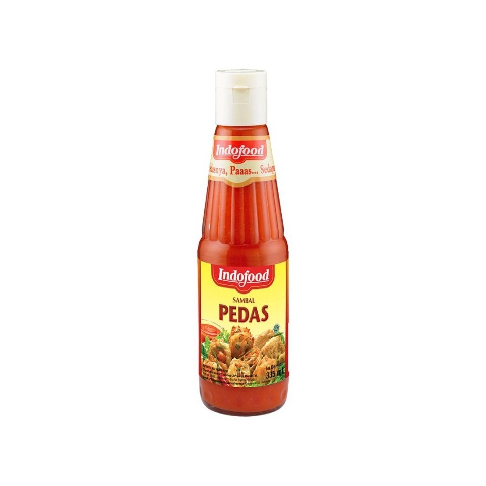 

NEW ITEM INDOFOOD SAMBAL PEDAS BTL 335ML BAHAN MASAK