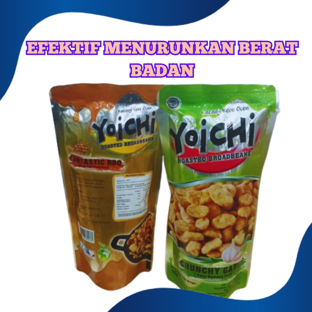 

Koro Yoichi Yoichi Kacang Koro Garlic Powder Bawang Putih Pedas Rasa Balado Barbeque Asin Gurih Makanan Ringan