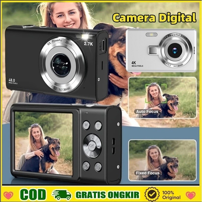【COD】Camera Digital Digicam Kamera Pocket 48MP Digital Camera Pocket Retro / Digital Camera I20 Digi