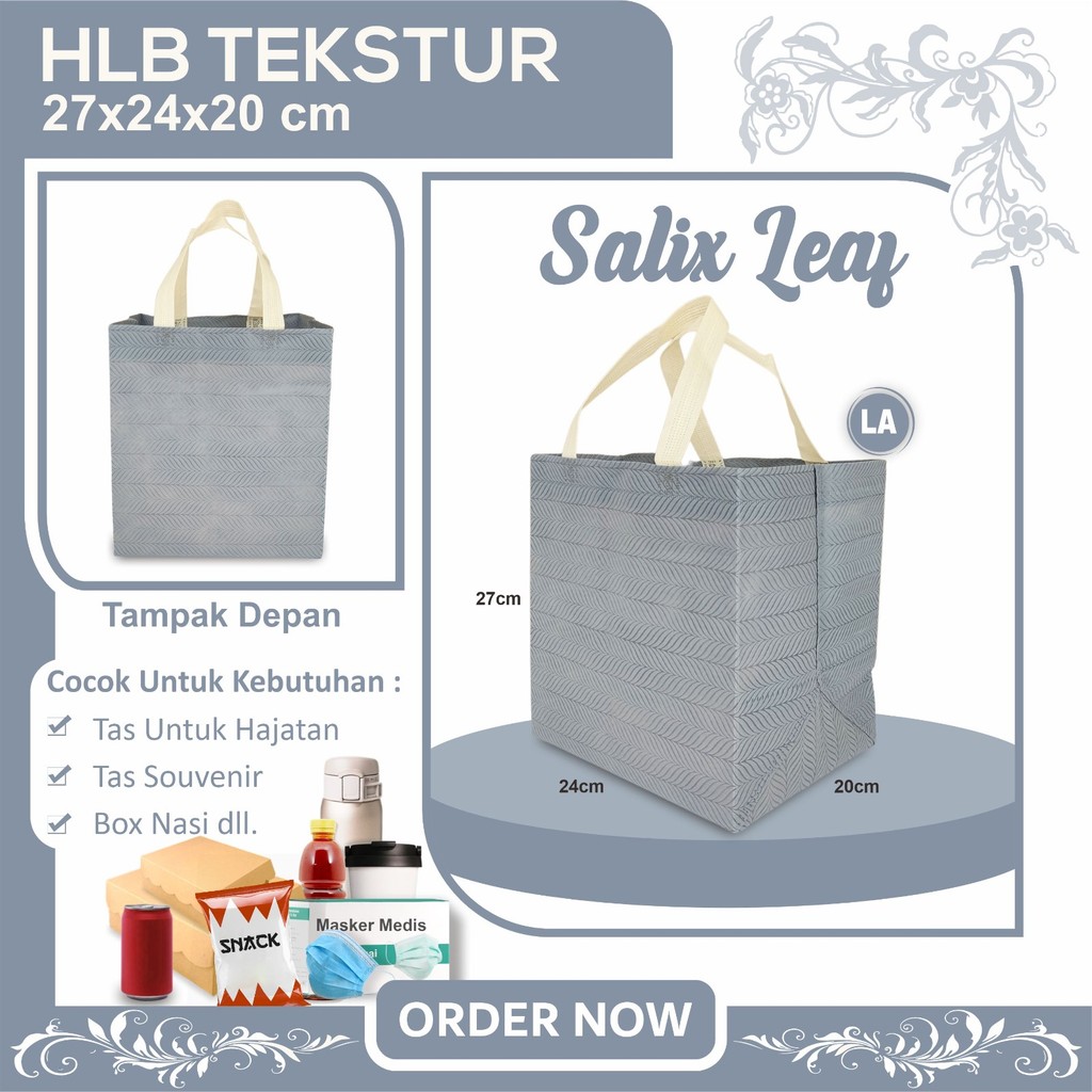 

[LUSINAN] Tas Hajatan Mewah | Kotak Nasi 20x20 | Box Nasi 20x20 | Tas Berkat Ukuran 27x24x20