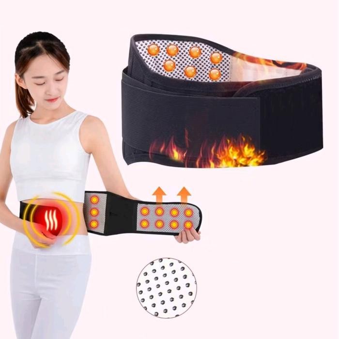 Promo Bulan Ini Korset Tourmaline Terapi Pinggang Magnetik Tourmaline Belt Magnetik Alat Terapi