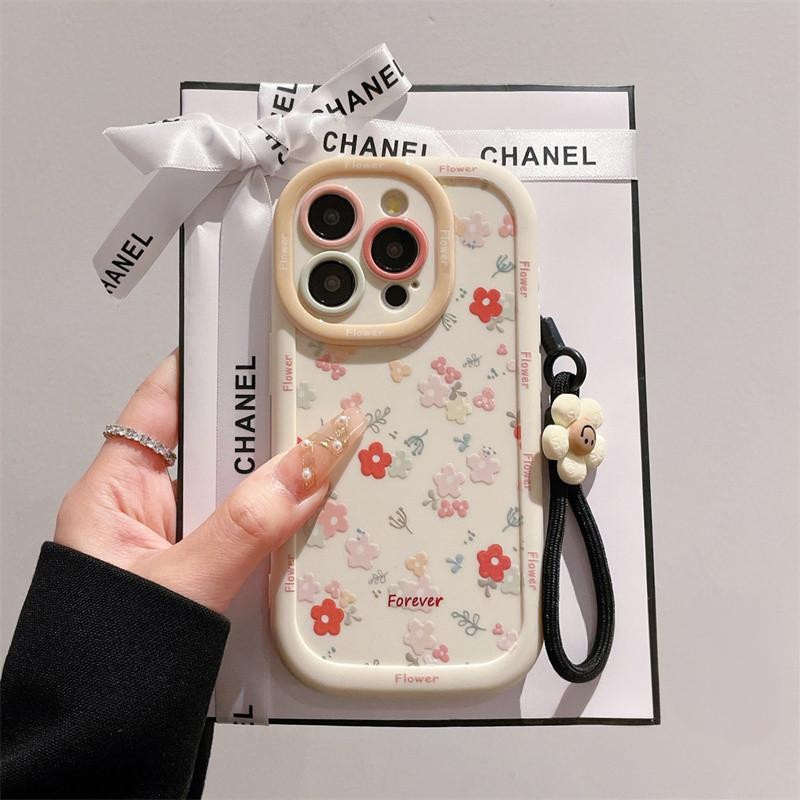 Kasing ponsel bunga yang indah Case OPPO Casing ponsel cocok untuk A3S/A15/A16/A17/A9/A94/A53/A54/A5