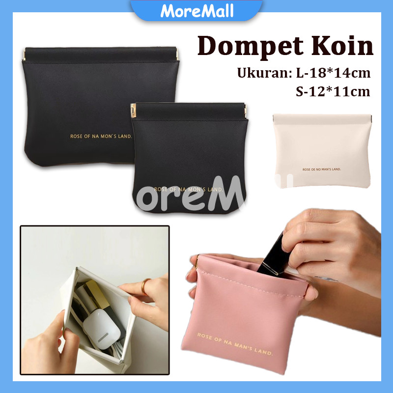 Dompet Kecil Penutup Otomatis Maget / Kabel Data Earphone Usb Tas Penyimpanan