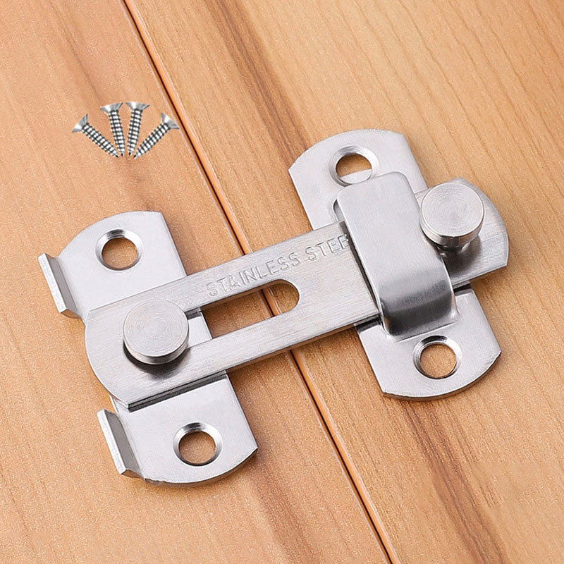 Grendel Overpal Gembok Selot / Kunci Pintu Geser Grendel / Kait Pintu Lemari Gembok Selot Sliding Do