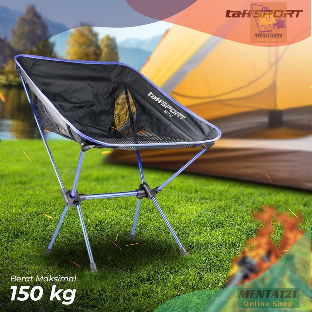 TaffSPORT Kursi Lipat Memancing Folding Fishing Chair - SF733