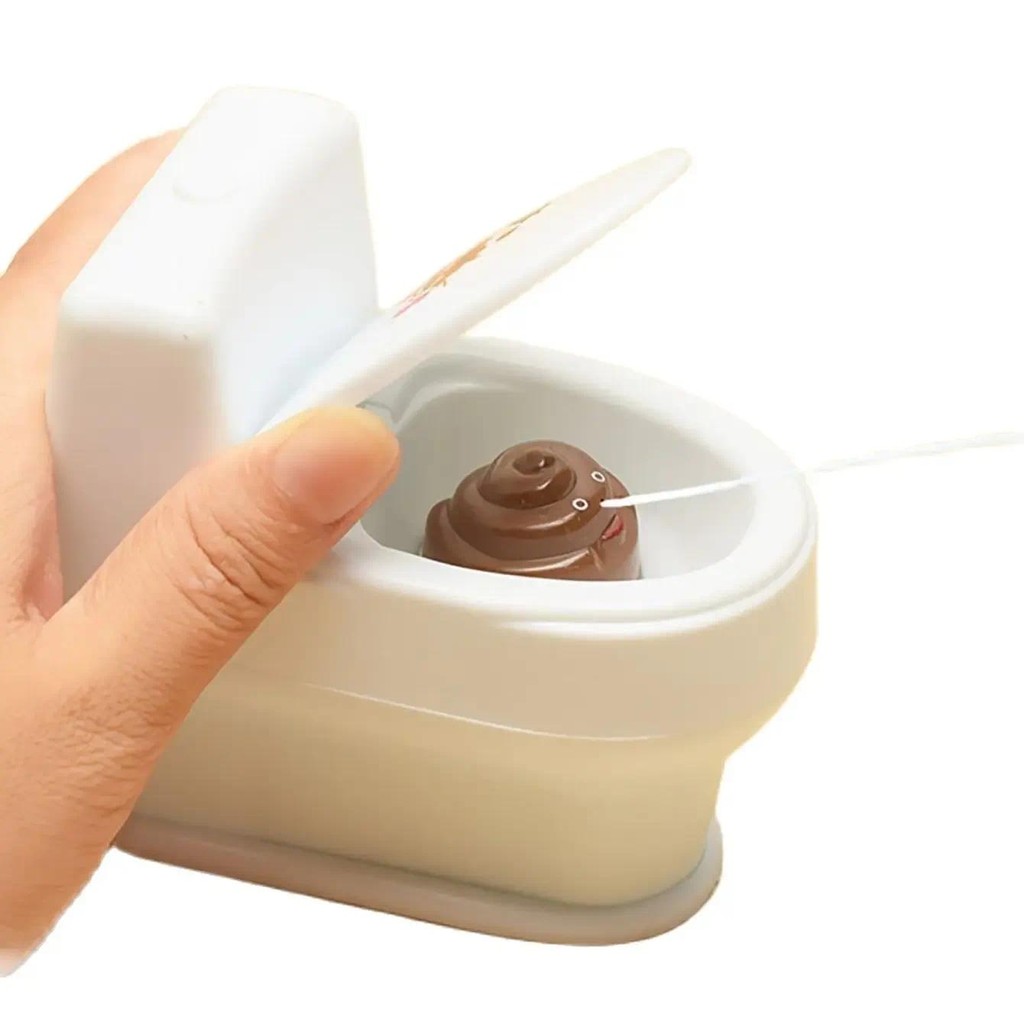 1PC Novel Interesting Poop Spray Prank Toy Joke Cary Toys Mini Sprinkler Toilet Spray Gun Simulation