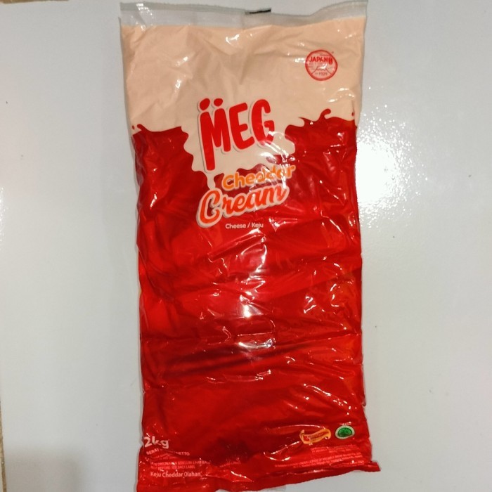 

meg cheddar cream cheese 2kg