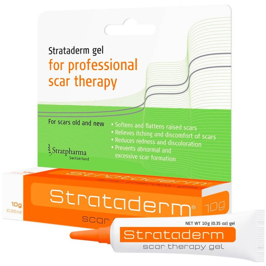Strataderm Gel Perawatan Bekas Luka Oles Sekali Sehari - 10g