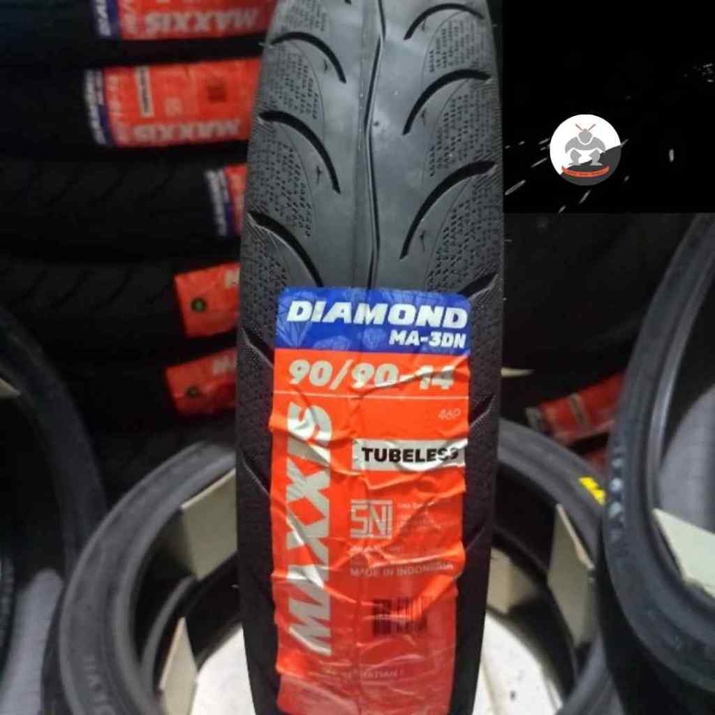 Ban Motor MAXXIS DIAMOND-M4-3DN size 90/90 R14 - Tubeless Ban Belakang Beat, Vario 110/125/150, Mio 