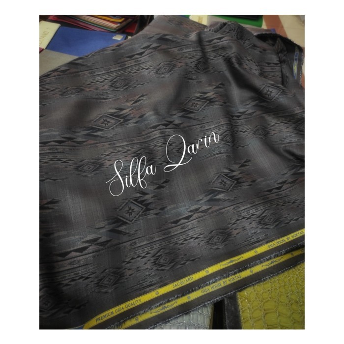 Kain Bahan Katun Giza Soktas Italian / Bahan Cotton Giza Soktas - NO.1