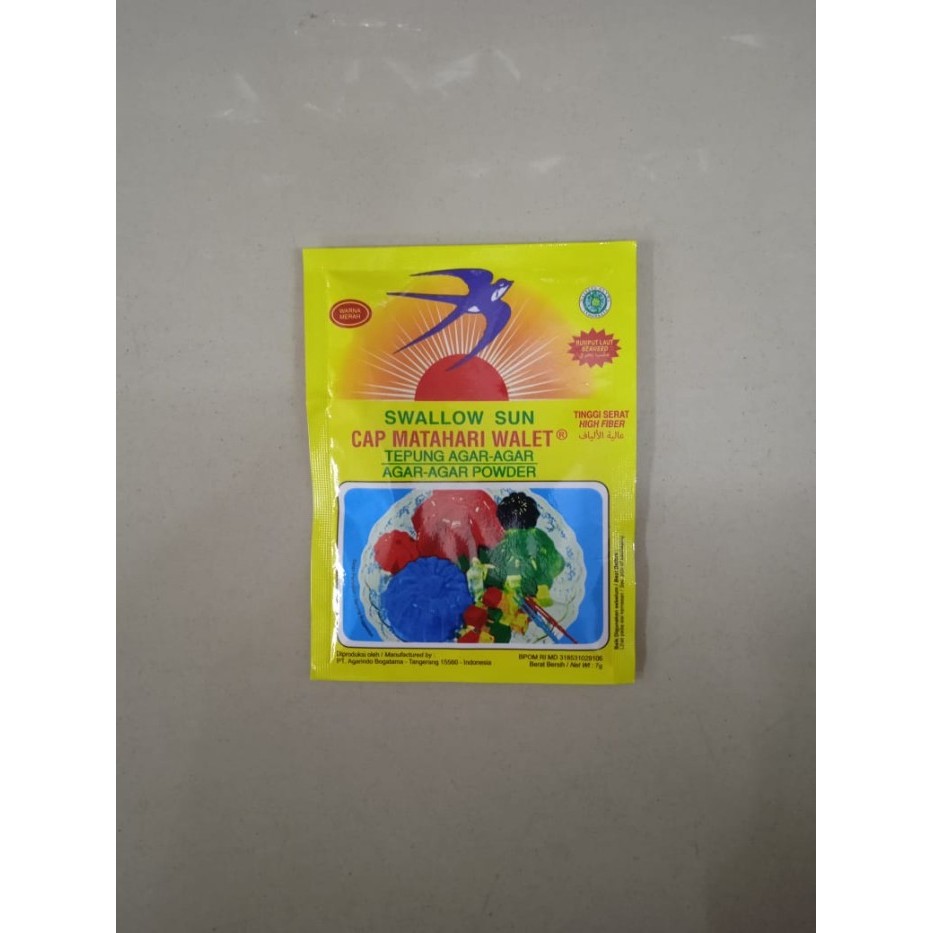 

AGAR SWALLOW SUN MERAH per 1 sachet