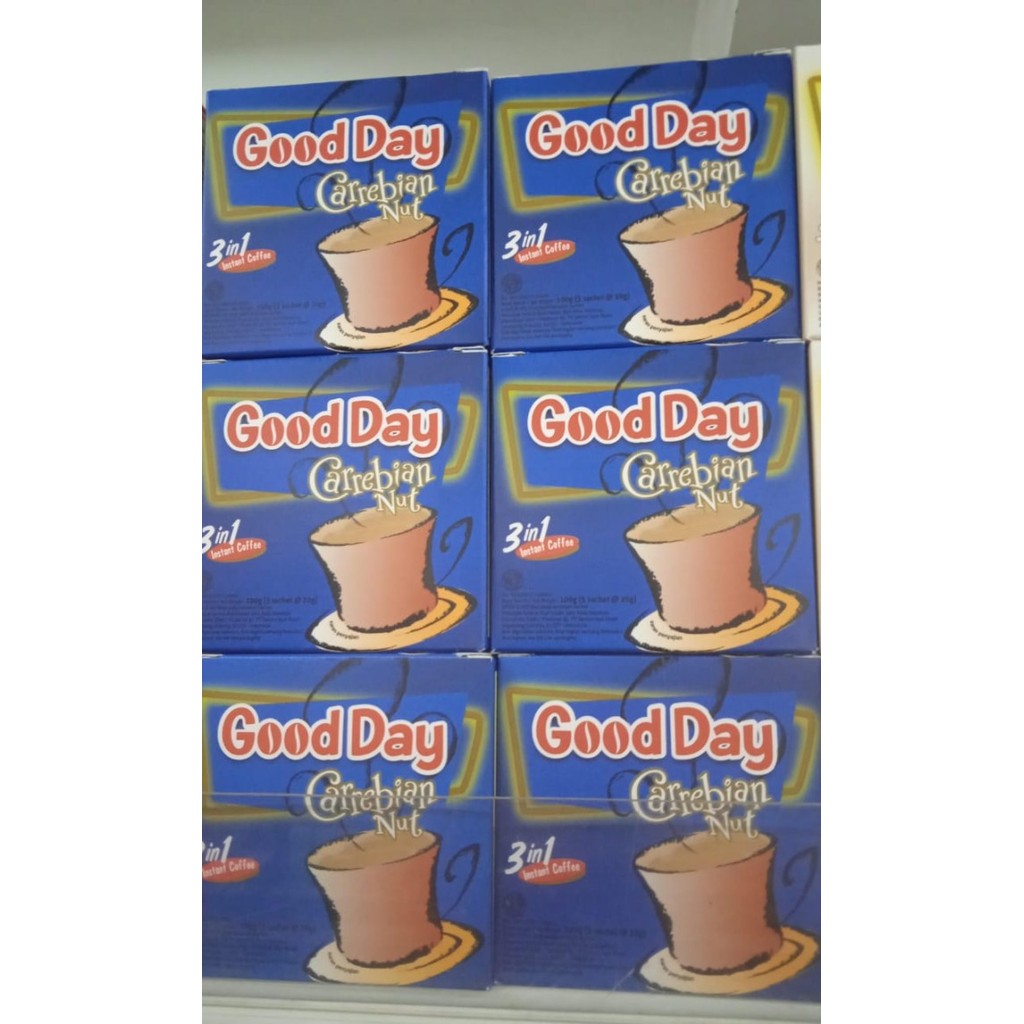 

GoodDay 3IN1 Kemasan Box Carabian Nut 5x20gr