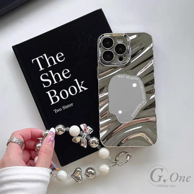 Casing Ponsel Cermin untuk case iPhone 14 Pro Max 11 13 15 iPhone 16 XR 7 8 Plus XS Max iPhone 12 Ca