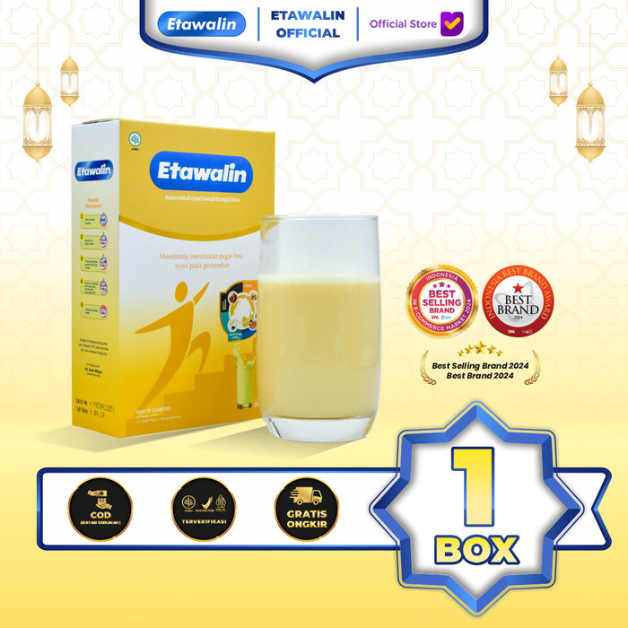 

[PROMO]Best Seller ETAWALIN - MEMBANTU REDAKAN SUSU NYERI SENDI & PEGAL LINU SEMUA USIA