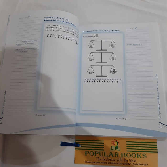 

Teaching to Mastery Mathematics Bar Modeling