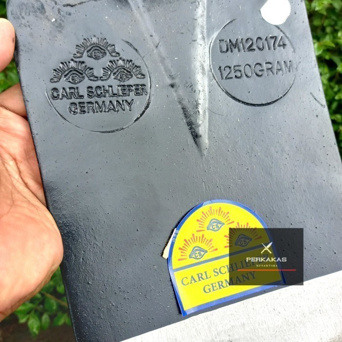 cangkul pacul baja asli cap mata 3 carl schlieper germany ori 100%