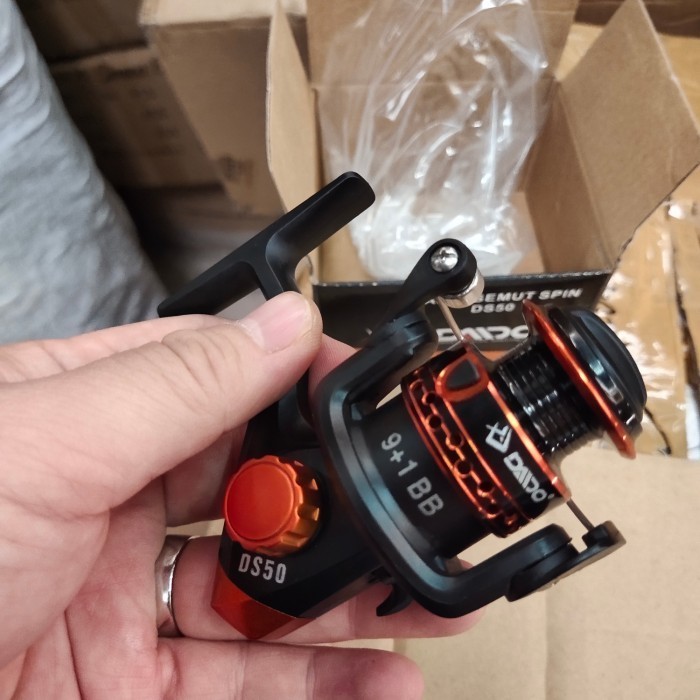 reel pancing daido semut 50 reel mini sudah one way
