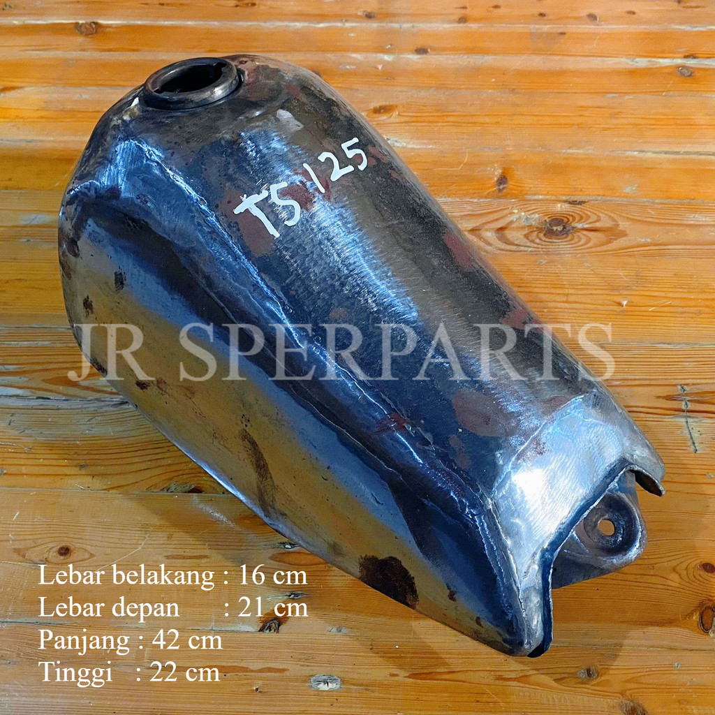 Tengki trail klasik model suzuki TS 125 tangki trail vintage suzuki TS trail jadul trail tua Klasik