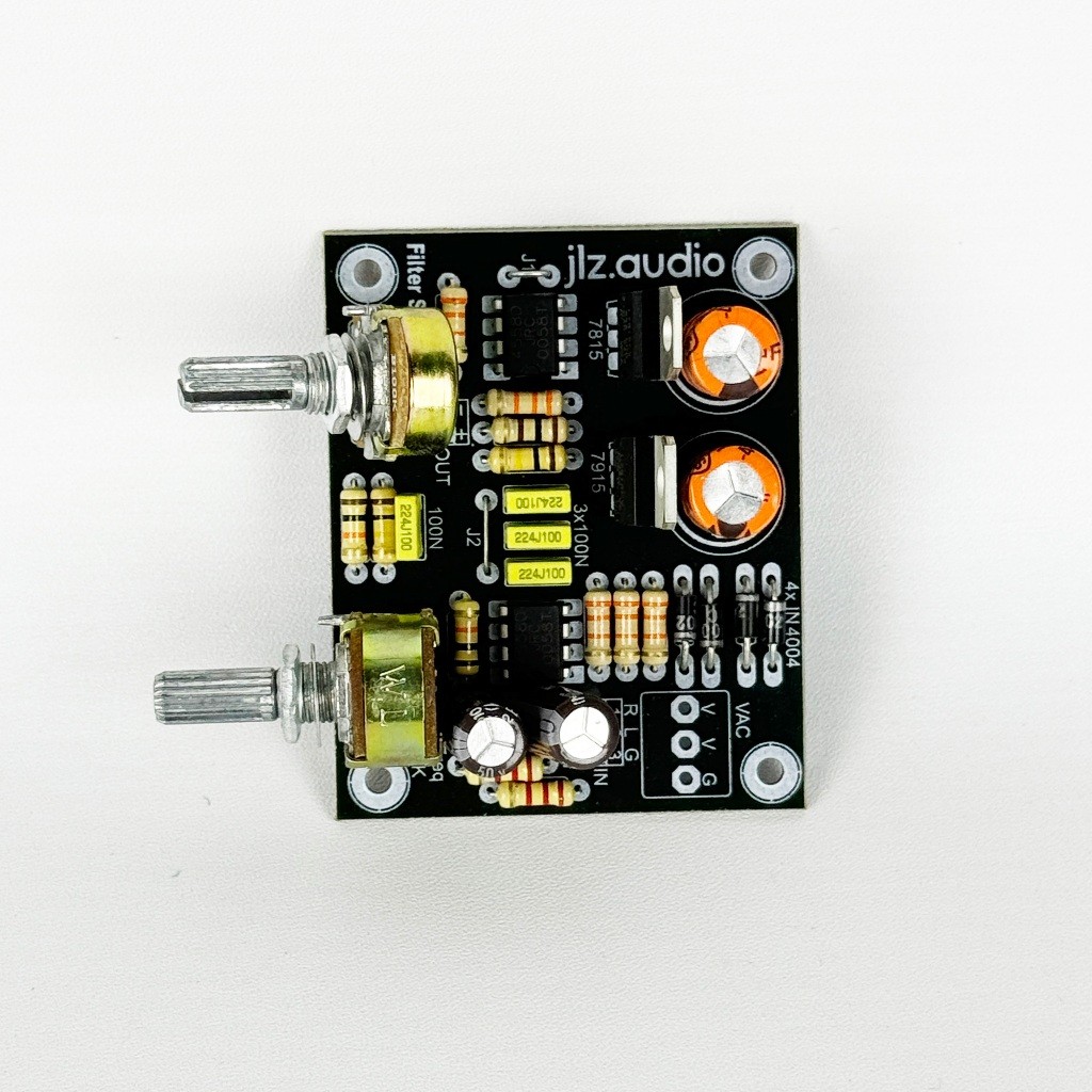 Tone Filter Subwoofer 2 Potensio Ic JRC 4558