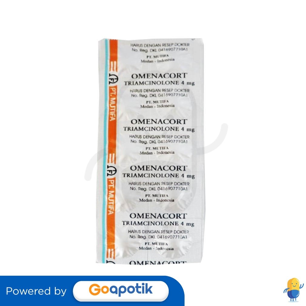 Omenacort 4 Mg Strip 10 Tablet