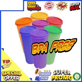 Bisa Cod Gelas Plastik Warna Warni Anti Tumpah Bukan Lion Star / Tumbler Glas Plastik Warna Warni ad