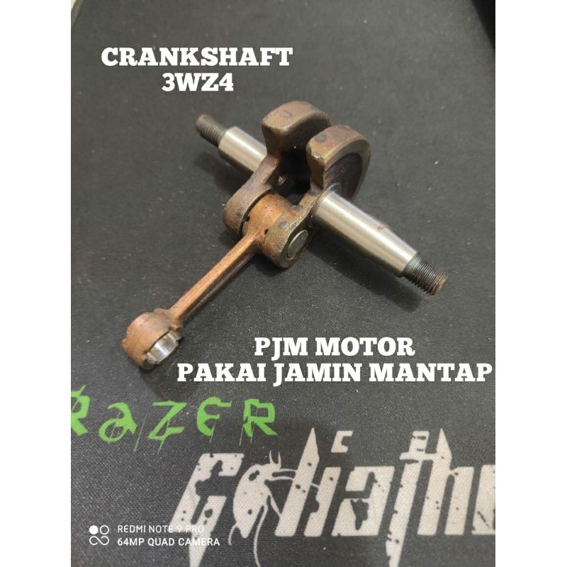 

3WZ4 CRANKSHAFT BANDULAN KRUK AS STANG SEHER MESIN SPRAYER SEMPROT HAMA Crank shaft amplas