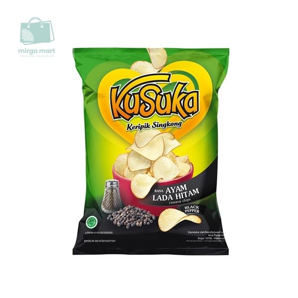 

KUSUKA KRIPIK SINGKONG AYAM LADA HITAM 60 GR