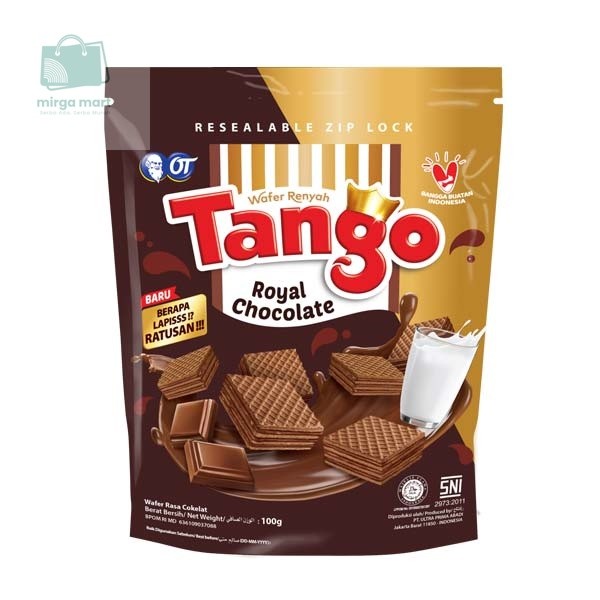 

TANGO WAFER POUCH CHOCOLATE 100 GR