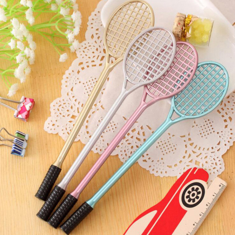

Pulpen Racket pena Stationery Pen Kekinian Pulpen Bolpen gel pen unik tennis OS