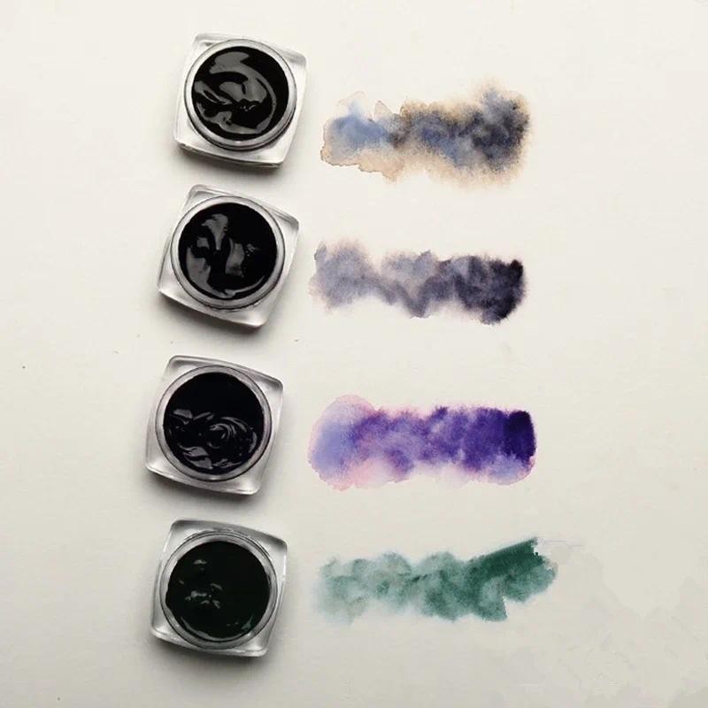 

Artist Layered Color Watercolor Paint Sample Sack Professional Water Color Paint Pigment for Painting Art Supplies