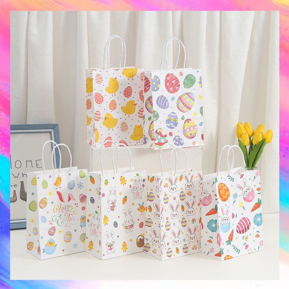 

Paper Bag Gift Cute / Paperbag Hadiah Telur Easter (15 x 8 x 21Cm) - GF0592