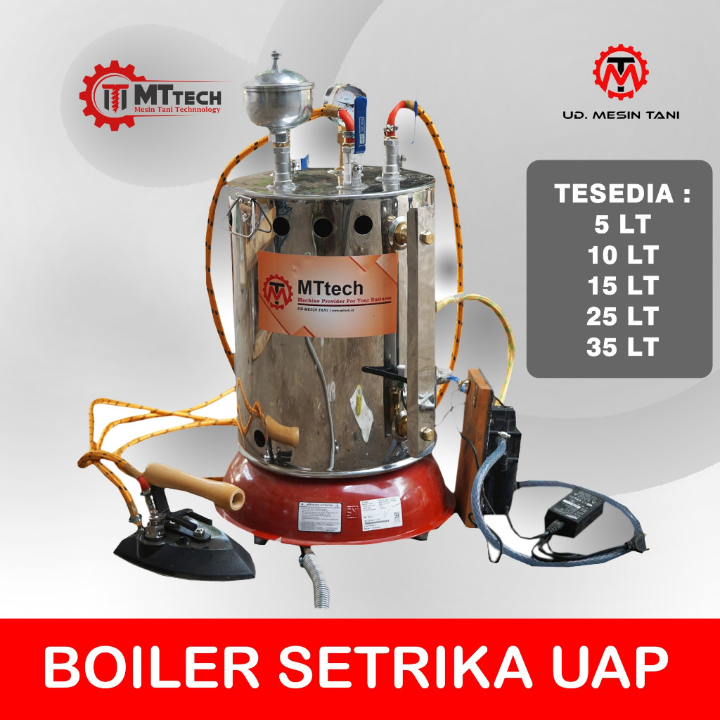 MURAH Mesin Boiler Setrika Uap Laundry Super Murah dan Berkualitas