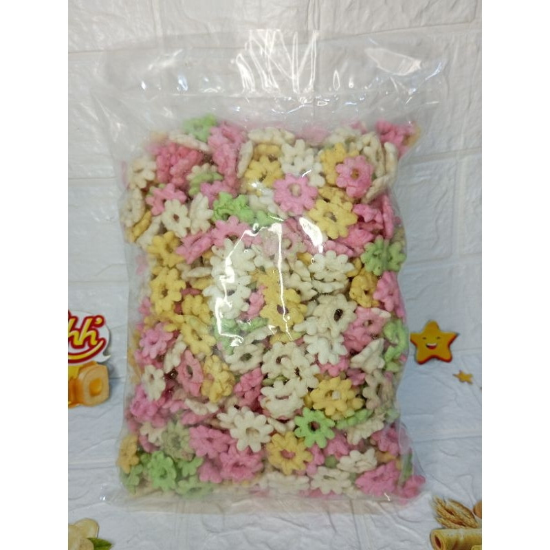 

READY Sale jajan ribut kiloan kerupuk ajisan Sakura Warna jajan jadul ajisan 1kg Termurah