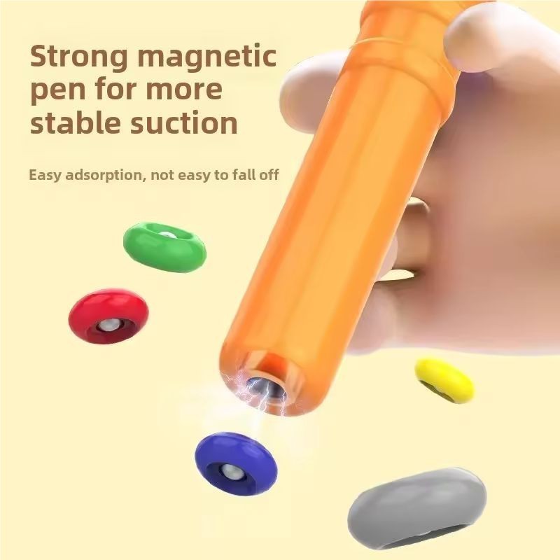 ReadyMainan Magnet Berbentuk Beads Untuk Anak Magnetic Papan Gambar Sorting Number Board