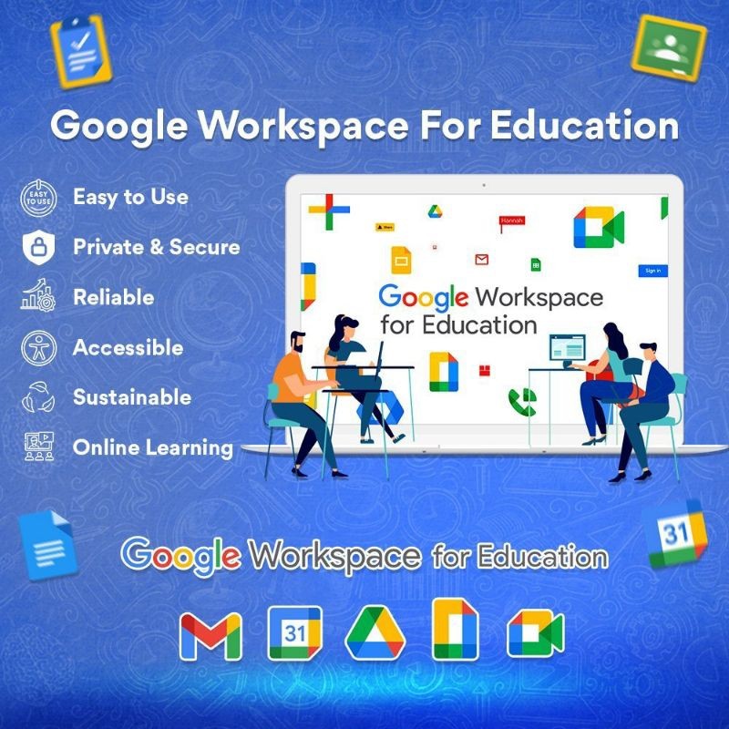 Super Admin Gsuite Workspace For Education - 10k user umur 1 bulan