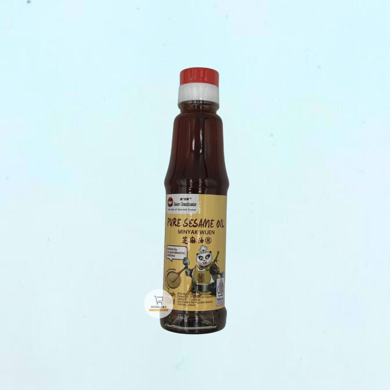 

Grandmaster Minyak Wijen 150ml 100% Asli Sesame Oil Pure Tanpa Campuran