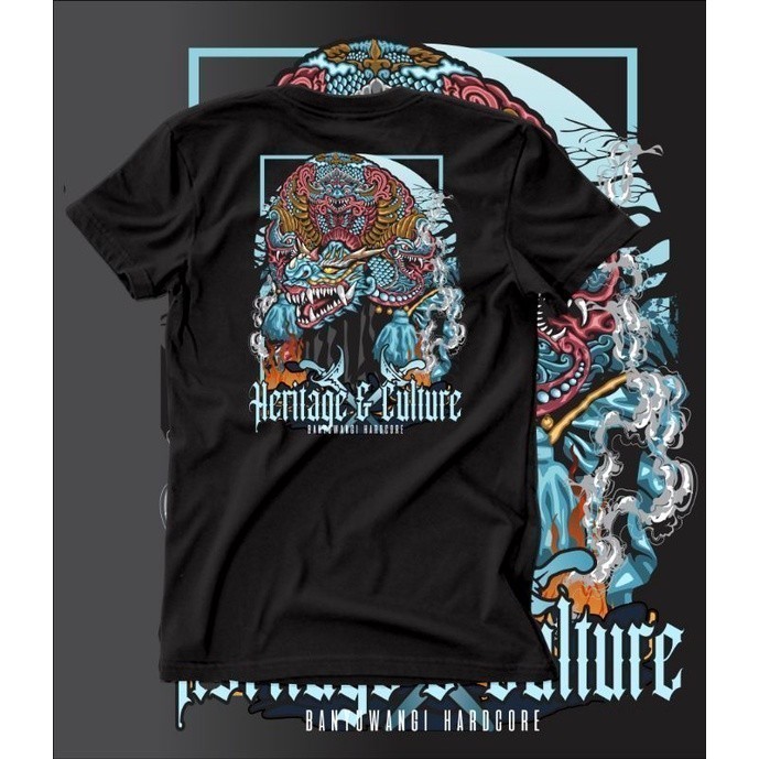 KAOS TSHIRT JARANAN BARONGAN DEVIL
