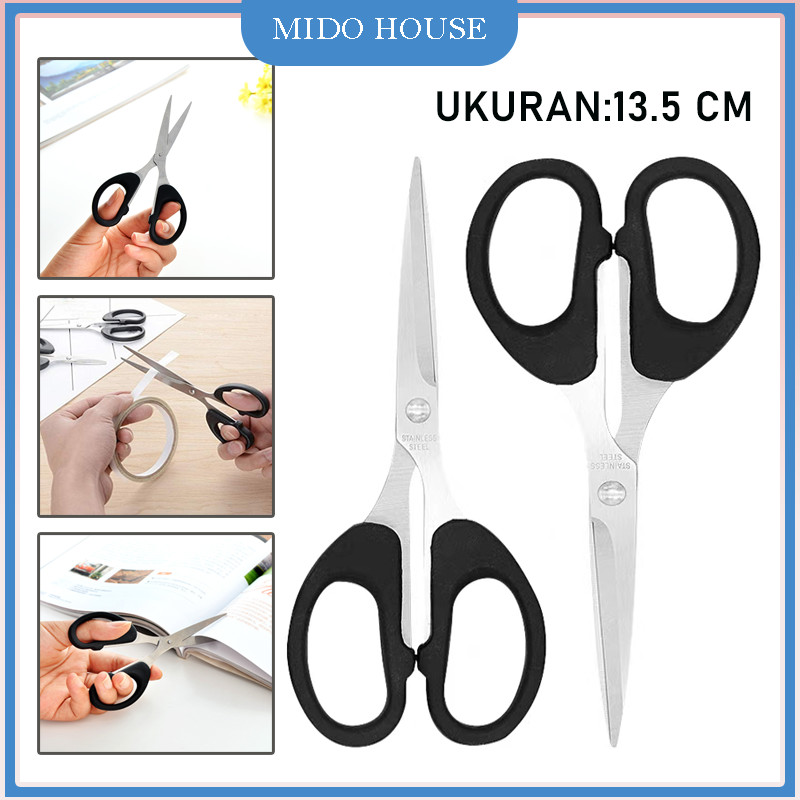 

Gunting Kertas Kain Stainless Steel/Gunting Serbaguna Anti Karat/Gunting Kain/Gunting Tajam