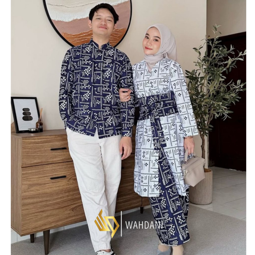 ELORA COUPLE| Tunik & Kemeja| katun