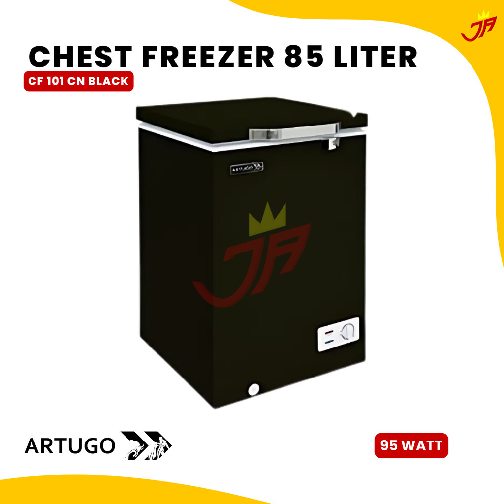 ARTUGO Chest Freezer / Freezer Box / Freezer Artugo CF-101 CN / CF 101CN Black