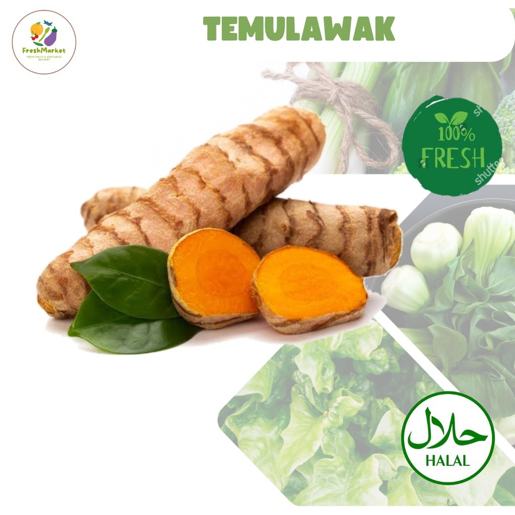 

Temulawak Bumbu Rempah Segar 250 Gram Sayurinstant